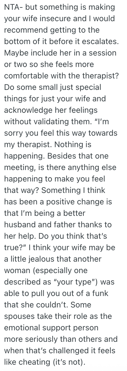 Screenshot 2025 07 08 at 8.13.50 AM His Wife Thinks He Has A Crush On His Therapist, So She Wants Him To Find A New One, But He Wont Do It